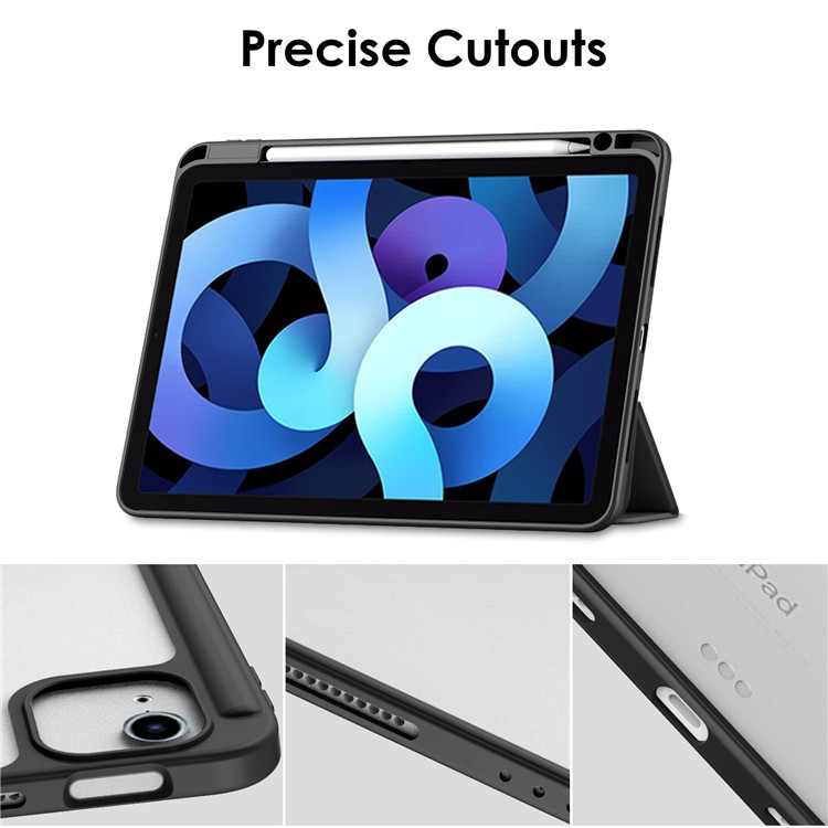 Applicable Ipadpro11 Protective Case 12.9 One-piece Magnetic Suction 10.9 Transparent Suction Pen Ipad Air5 Anti-fall Shell display picture 4