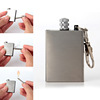 Square 10,000 lighters Waterproof 10,000 matches, lighter laser logo lighter cross -border wholesale products