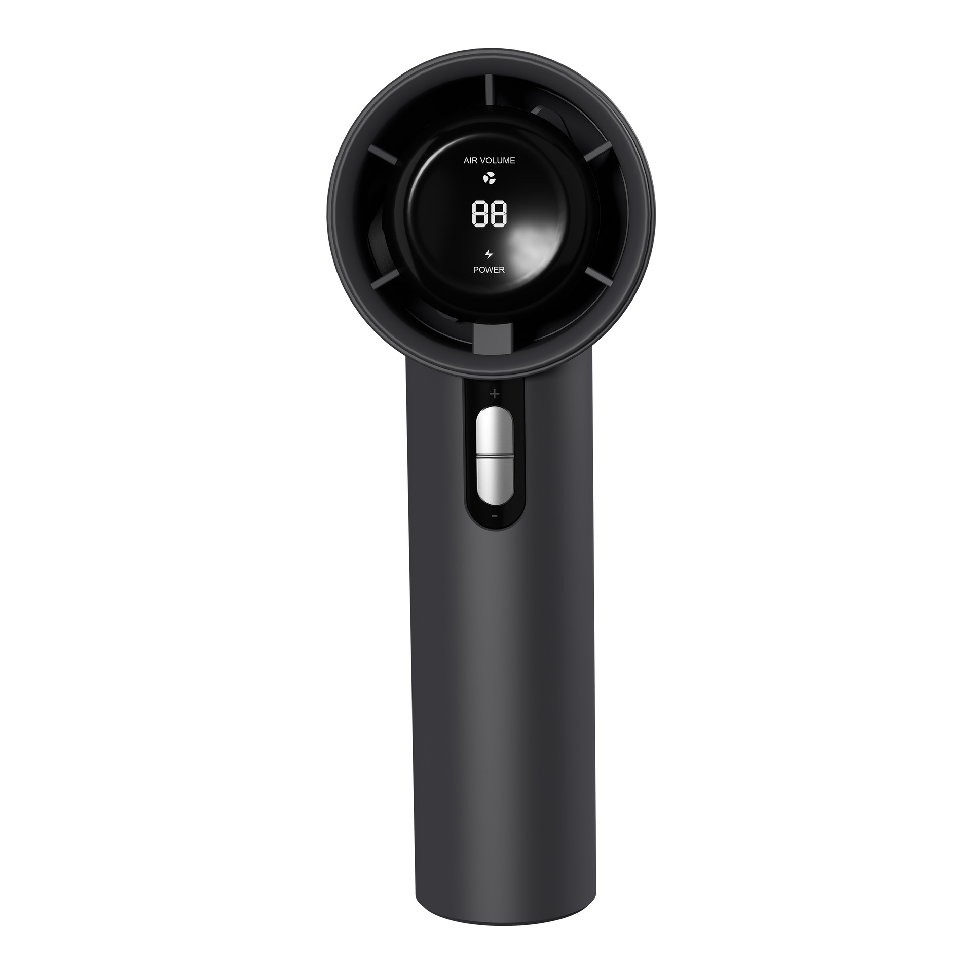 Mini Ventilador Portátil de Mano de ABS y PVC, Recargable por USB, Silencioso y Plegable, para Oficina, Camping y Viajes