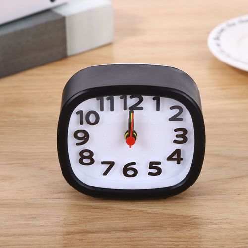 Creative office desktop candy color square alarm clock bedroom bedside clock creative simple reminder alarm clock wholesale