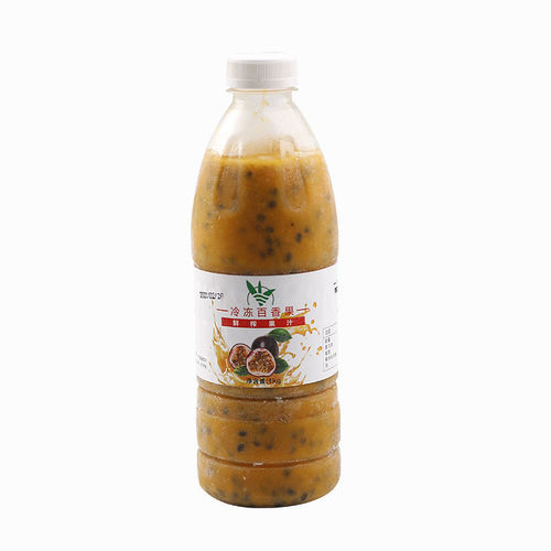 Frozen Passion Fruit Puree, Fresh Frozen Fruit Pulp Jam, Freshly Squeezed Non-Condensed Milk Tea Shop Juice Beverage Raw Materials