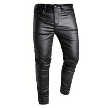 S 75235 Men's Slim Fit Biker Pants ����Ƥ�� ����ѷ�羳ŷ����