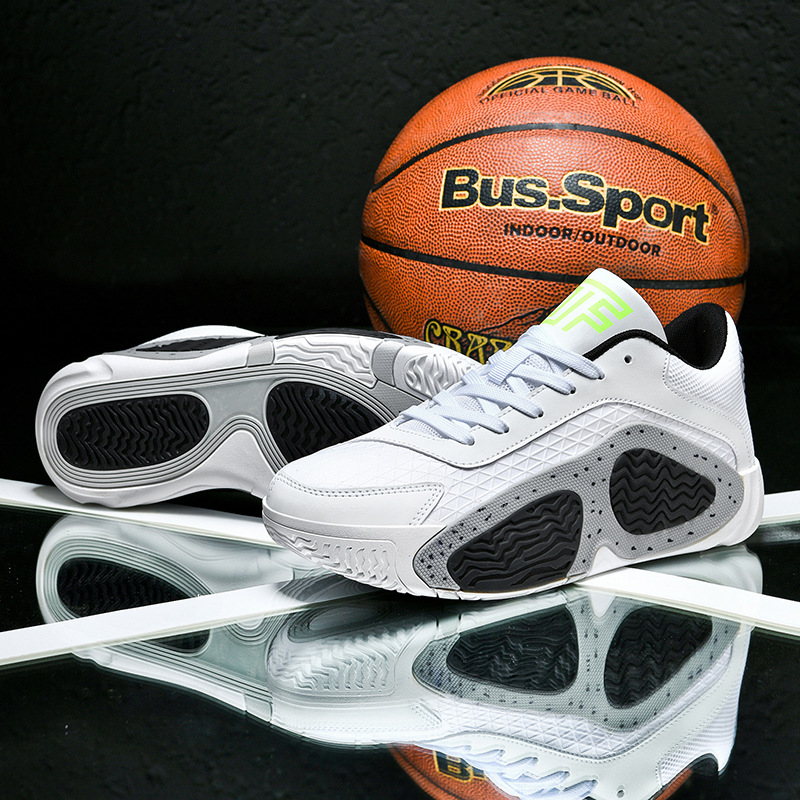 Nuevas zapatillas de baloncesto transfronterizas para hombres zapatos basketball boots para jóvenes estudiantes de primaria y secundaria zapatos deportivos de combate real para hombres