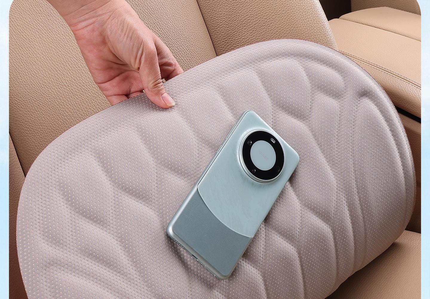 3D One-Piece Molded Car Seat Cushion, No Installation Required, Non-Slip Latex Cotton Cushion, Breathable Single-Piece Car Seat Cushion for Office Chair