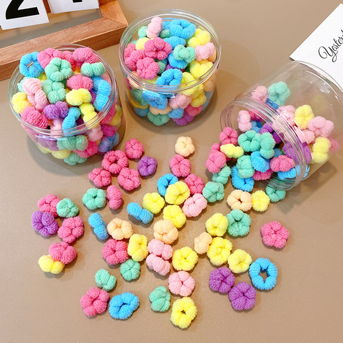 Q-elastic, hair-friendly elastic bands for baby girls, small size hair ties for braiding, hair accessories, hair bands for children