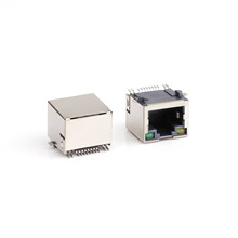 RJ45网络连接器网口瑞川RCH-5631-TP带灯无弹
