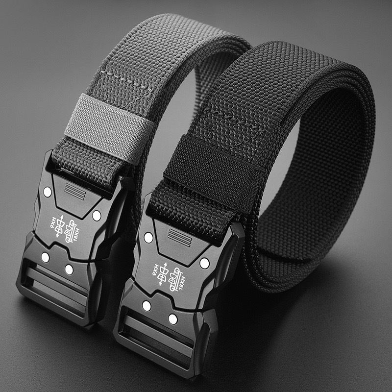 fashionable universal tactics fast plastic nylon belt