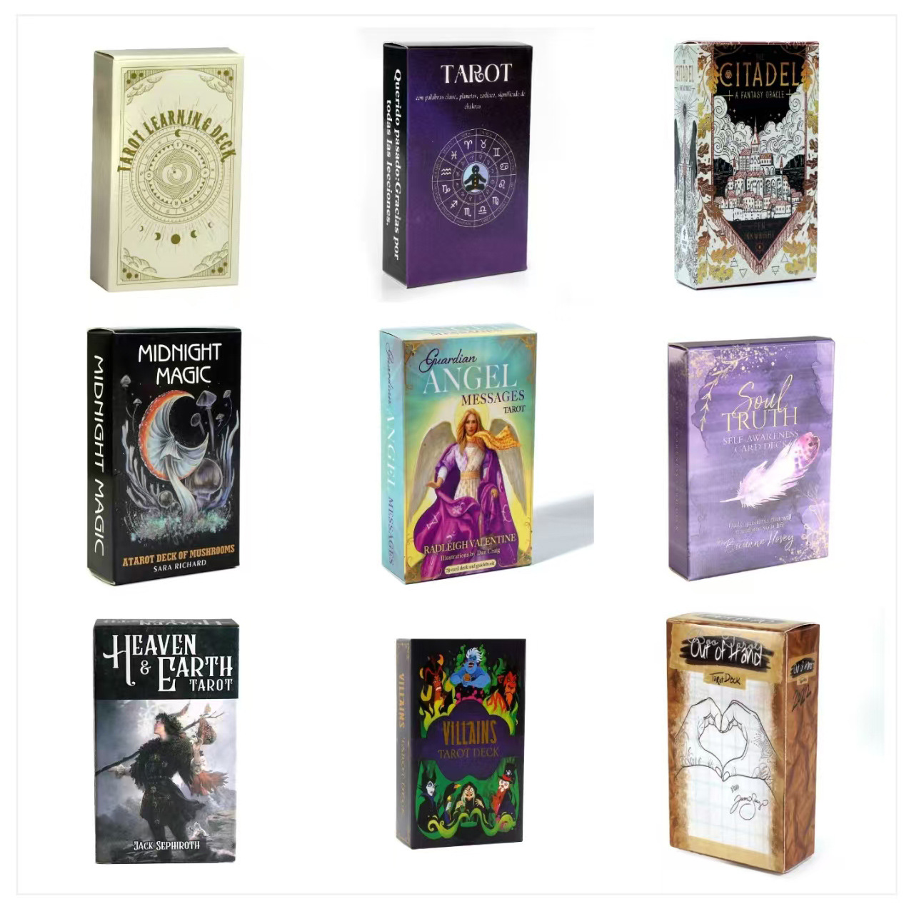 จำหน่ายโดยตรงจากโรงงาน ไพ่ทาโรต์ TAROT ORACLE ทำจากกระดาษเคลือบทองแดง มีสินค้าพร้อมส่ง ราคาขายส่งพิเศษ