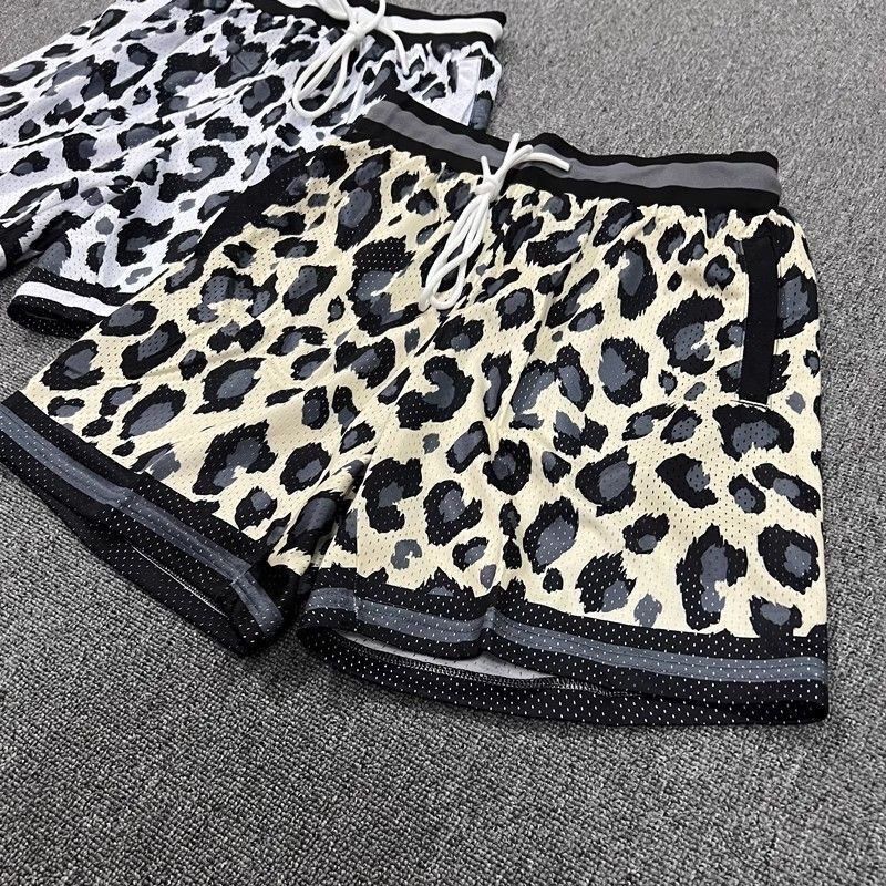 New Leopard Print Sexy American Basketball Sports Shorts American Three-point Pants Knee Running Fitness Pants New Leopard Print Sexy American Basketball Sports Shorts American Three-point Pants Knee Running Fitness Pants