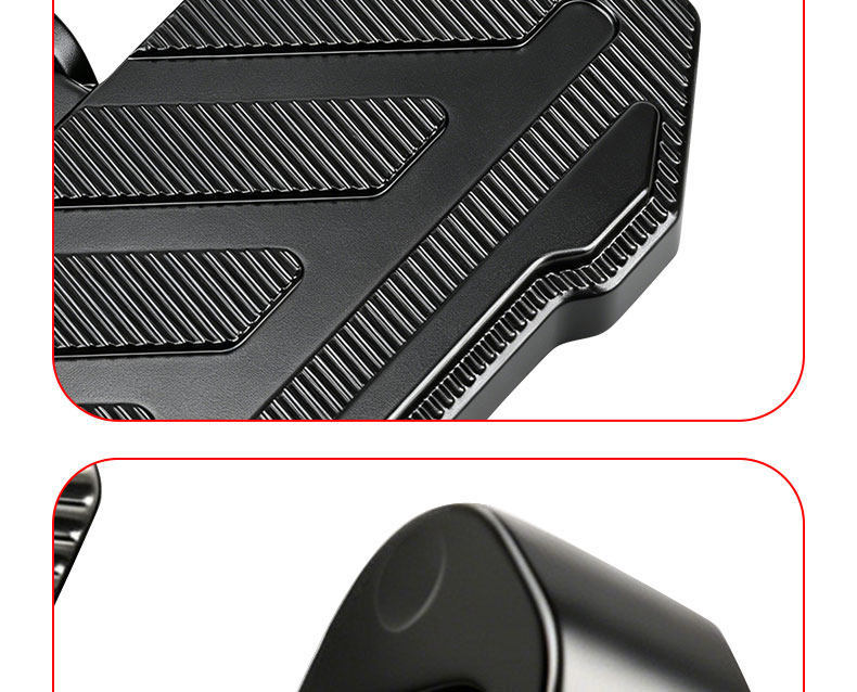 Suitable for the Warhawk Model Folding Pedal Electric Scooter and Motorcycle, Universal Aluminum Alloy Widened Anti-Slip Footrest Replacement Parts