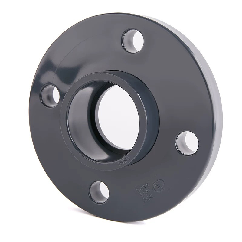 UPVC flexible brida estándar nacional químico suministro de agua y drenaje conector de tubería de brida resistente a ácido y álcali fábrica directa image 6