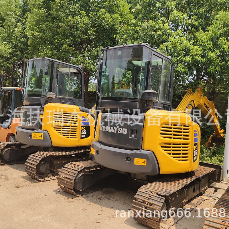 二手小松komatsu PC55挖掘机小松PC60-7挖掘机 5吨6吨挖掘机