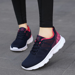 Old Beijing cotton shoes for women, autumn breathable lightweight casual mother sports shoes for middle-aged and elderly, soft-bottom walking shoes and travel shoes
