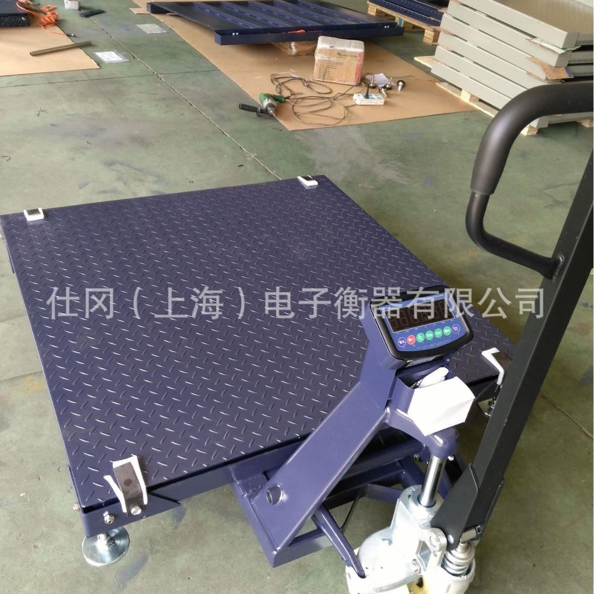 Мобильные цифровые напольные весы Fujian для вилочных погрузчиков, взрывозащищенные, 2 тонны, с печатью, ручные мобильные цифровые напольные весы, взрывозащищенные, аккумуляторные