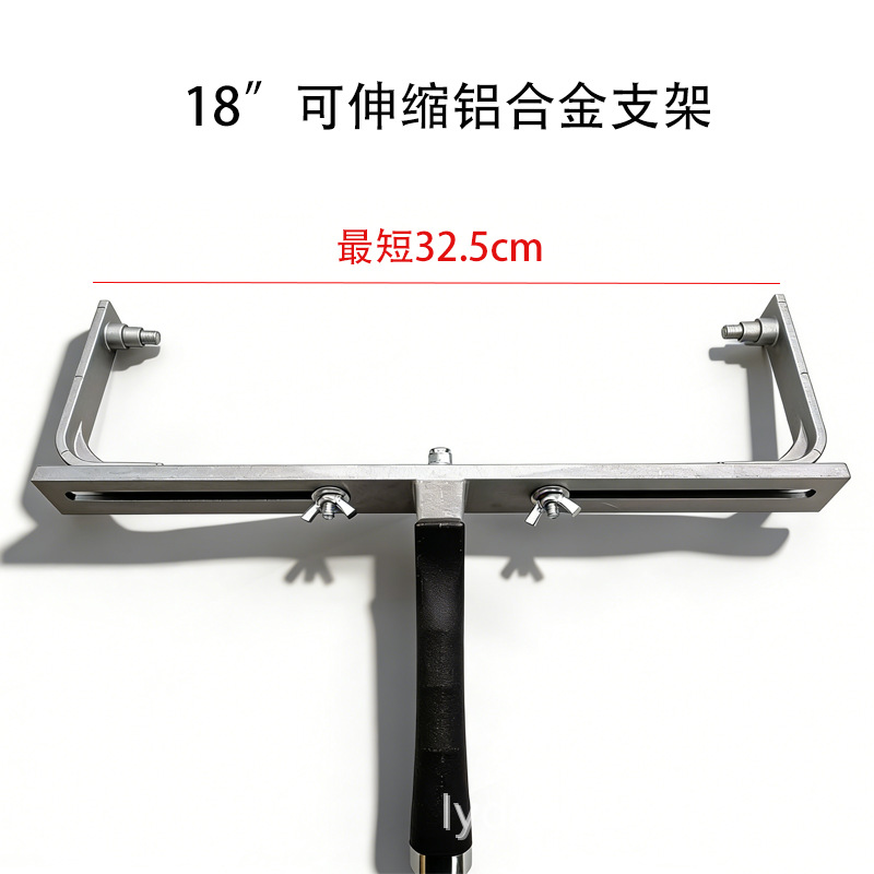 Rodillo de Pintura de Microfibra 18 Pulgadas, Soporte de Aluminio Retráctil, para Exportación