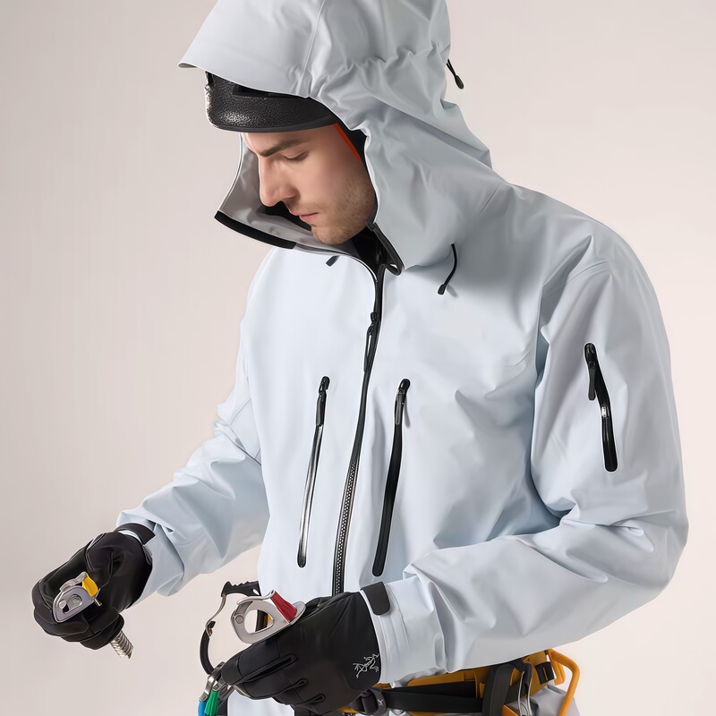 高版鸟家同款Alpha SV7代冲锋衣三层压胶硬壳男女同款户外登山服|undefined