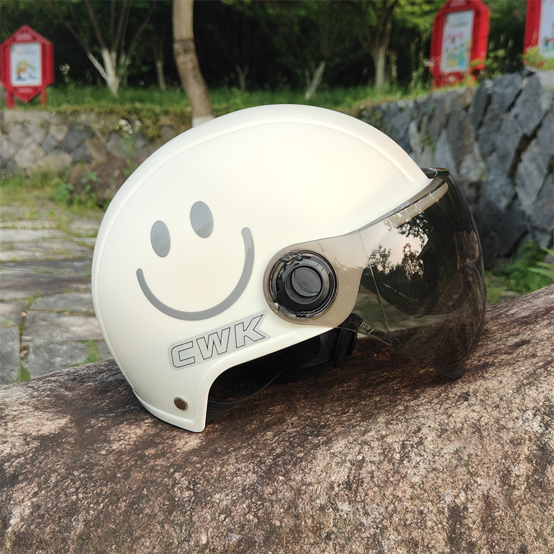 3C certification electric battery car adult helmet men and women summer sunscreen motorcycle four seasons universal safety helmet