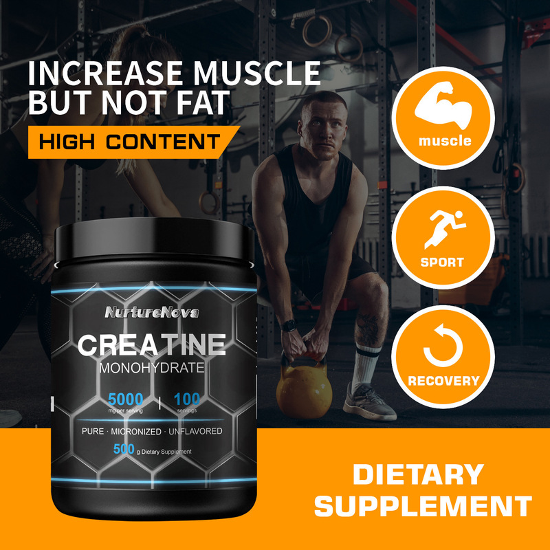 Foreign Trade Cross-Border Strength Supply Creatine Powder Creatine Power Spot Quick Release 500g