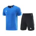 AD09 Royal Blue Shorts Set