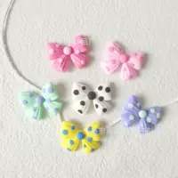 ПВХ мягкий клей 3,8 см горошек аксессуары с бантом DIY чехол для телефона Подарочная коробка Пряжка для обуви украшение патч для холодильника