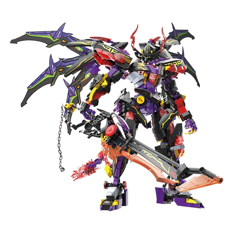 Lego, transformer, robot, constructor, toy for boys, three kingdoms, Birthday gift