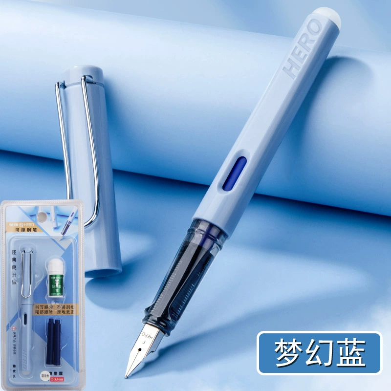 Heroes, erasable pen for students, changeable calligraphy
