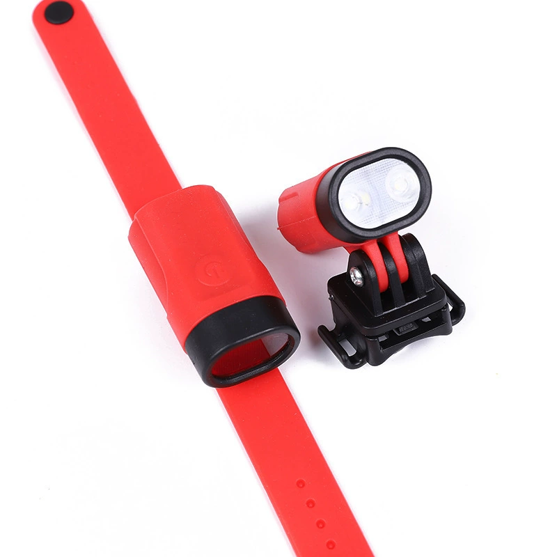 Многофункциональный сигнальный свет USB зарядка запястья лодыжки свет открытый ночной бег спортивный сигнальный свет велосипедный шлем свет