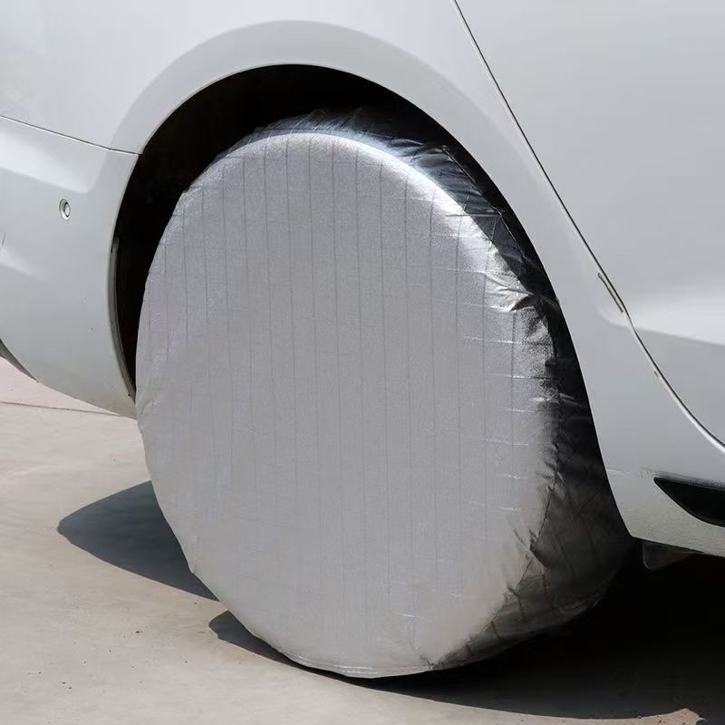 Wheel cover, car tire cover, outdoor dust cover, car wheel cover, tire cover, sun protection outdoor waterproof cover