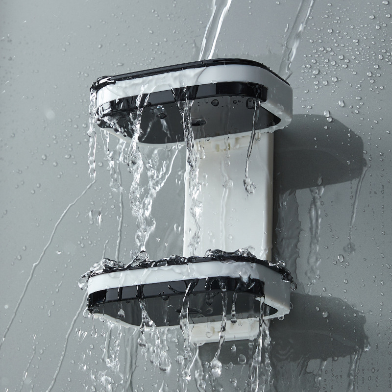 Soap holder, double-layer drying rack for home use 3
