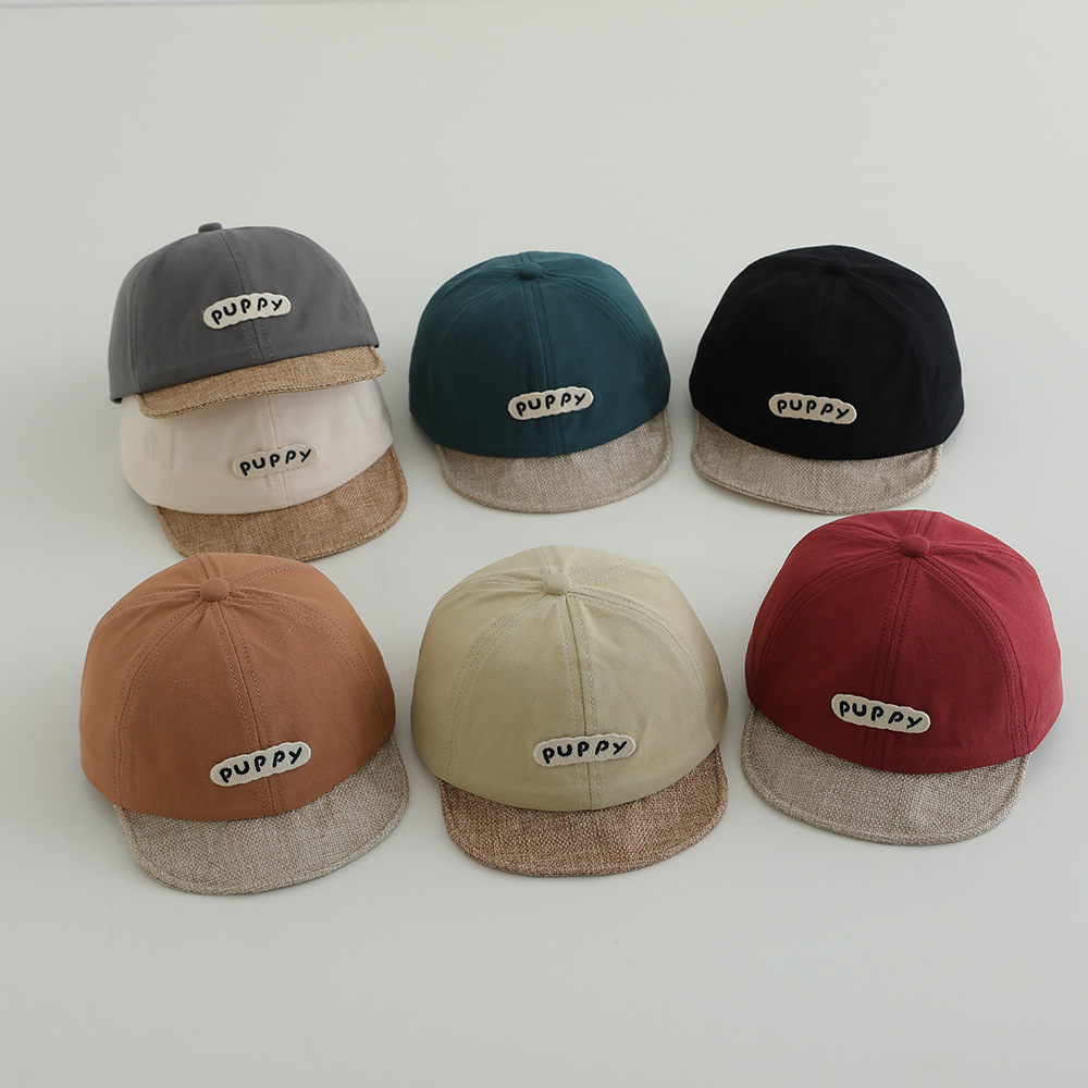 12-30 Sombreros para bebés de primavera y otoño delgados sombreros de pato para bebés sombreros de béisbol para niños sombreros de protección solar universal