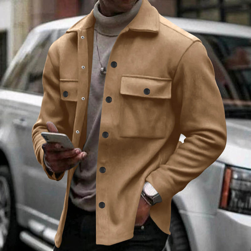 Primavera y otoño transfronterizos chaqueta de hombre Europa y América marca de moda transfronterizos chaqueta delgada de moda para hombres de comercio exterior