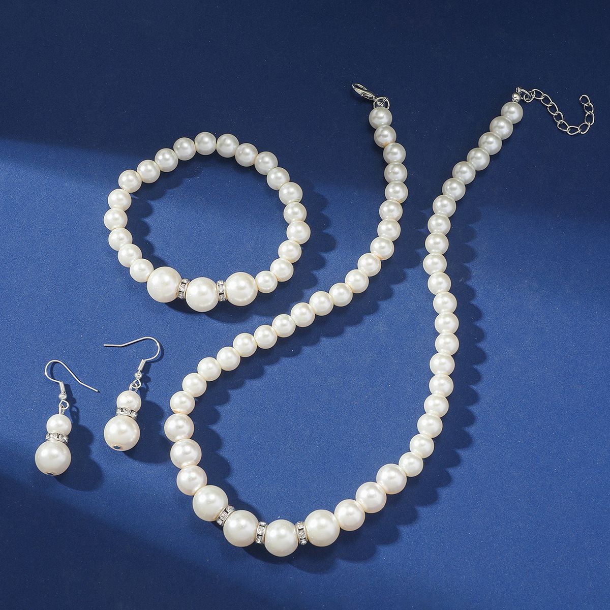 Collar de perlas en vivo aguas abajo, collar de clavícula, regalo para mamá, joyas retro cheongsam, juegos de joyas de verano para mujeres image 3
