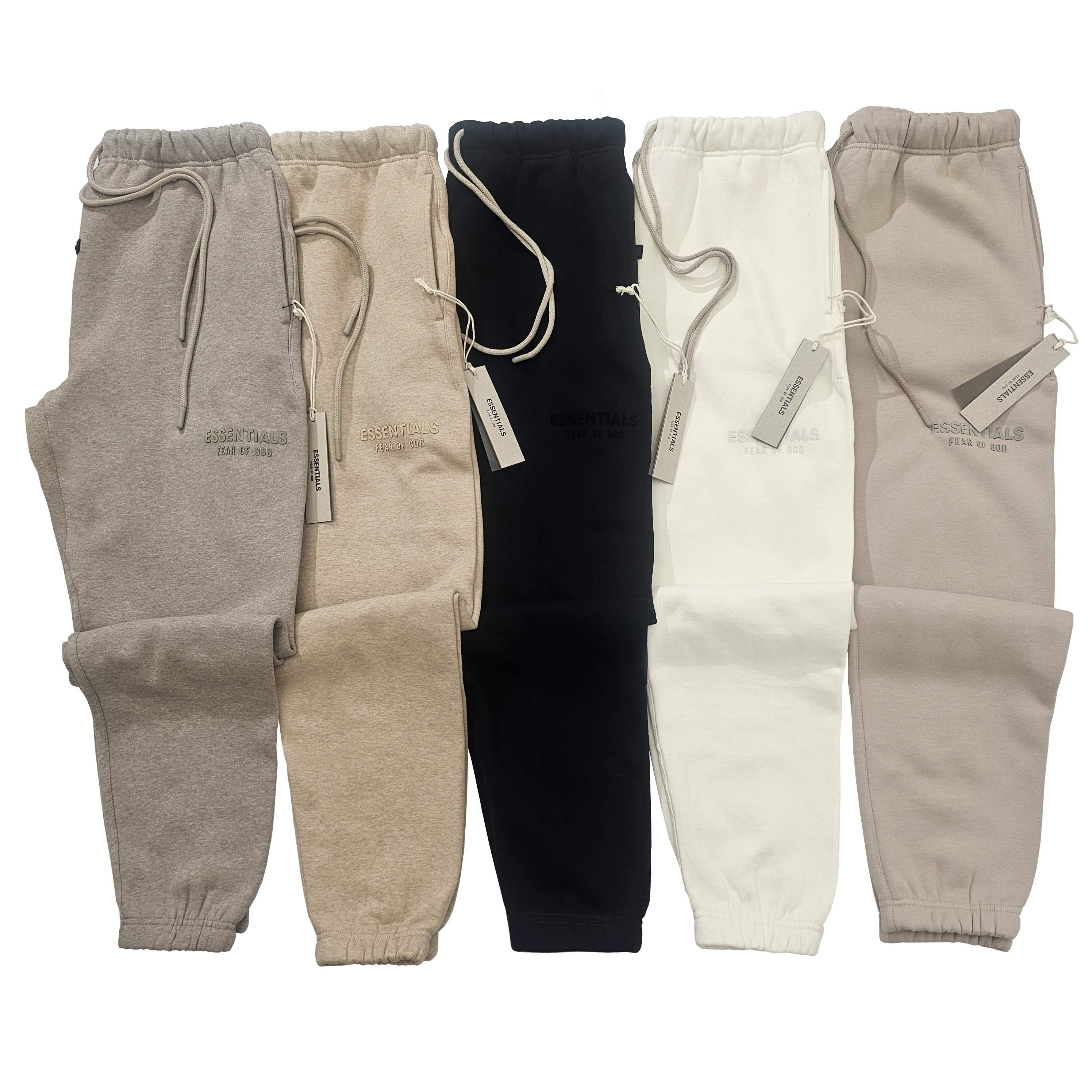 Новые спортивные брюки-джоггеры ESSENTIALS HHH из серии Cloud SS24, повседневные, для спорта, осенне-зимние, унисекс, модные, осенние