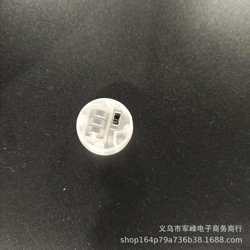 LED 電子発光ディスク DIY 材料ボタンスイッチ付きラウンド小さなカラフルなライトフラッシュジャイロライトアクセサリーライト|undefined
