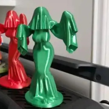 跨境爆款 The Veiled Lady 幽灵娘万圣节摆件3d打印玩具装饰品|undefined