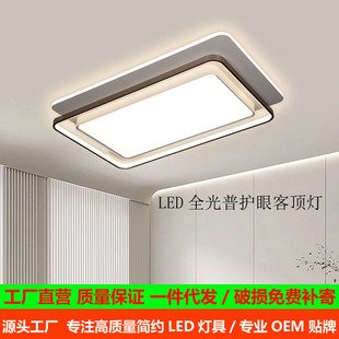 Bedroom Ceiling Lamp Modern Minimalist Nordic Minimalist Living Room Lamp Hall Main Lamp Zhongshan Lamp Intelligent Control