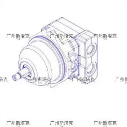 505-5179 C7.1 для катера Cat336GC E345GC E349GC E352GC Вентилятор насос