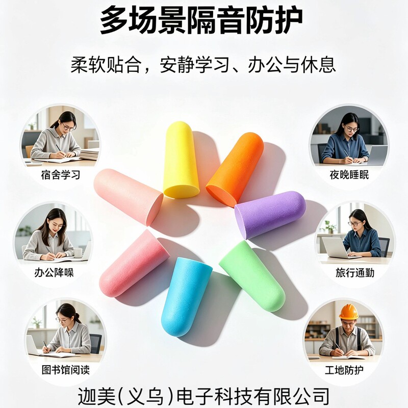 Bulk soundproof earplugs, bullet-shaped PU foam earplugs for industrial shooting, noise reduction, sleep aid, and aviation noise reduction Bulk soundproof earplugs, bullet-shaped PU foam earplugs for industrial shooting, noise reduction, sleep aid, and aviation noise reduction