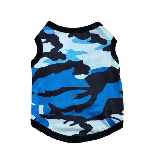 Pet Dog Clothes Camouflage T-Shirt Dog Clothing Cute Pet Cat Clothes Charming Pet Fashion