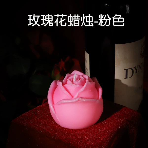 @@@@@@.Candle-rose pink@@@@@@