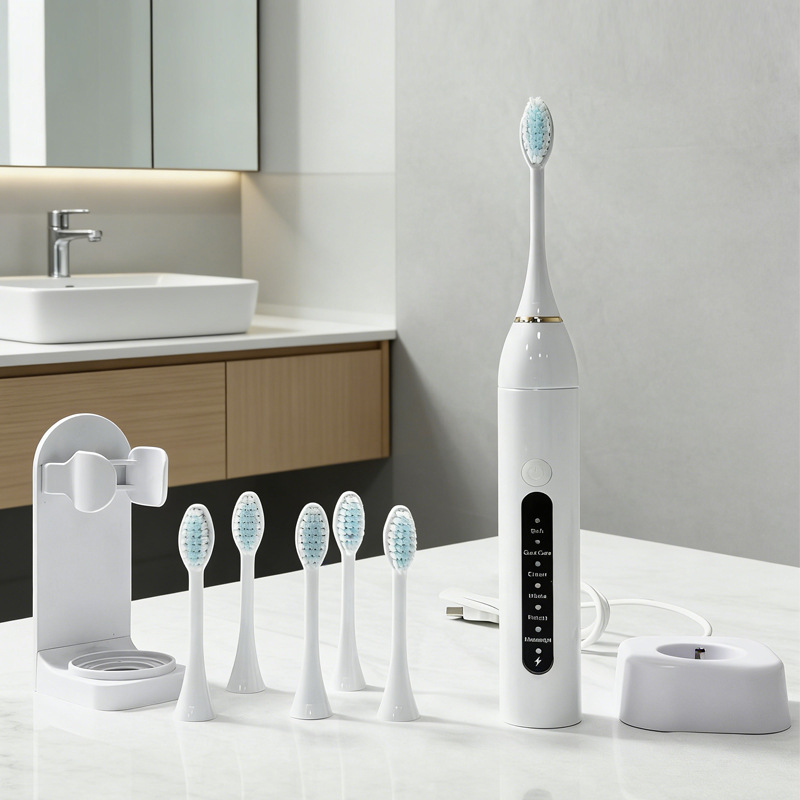 Adult Household Electric Toothbrush Set Soft-Bristled Electric Toothbrush S9 Smart Waterproof Electric Toothbrush