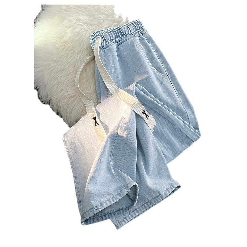 Jeans di marca alla moda per uomo, resistenti all'usura, morbidi, spessi, caldi, pantaloni a gamba dritta, tinta unita, belli e versatili, pantaloni a gamba larga_voghion.com
