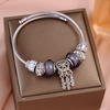 European and American fashion metal bracelets capture the blue stars and dreams.