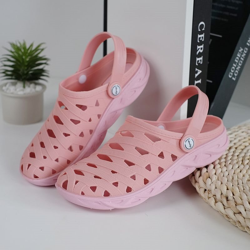 Summer Original Vietnamese Latex Slippers for Women, Trendy Sandals, Dual-Purpose Casual Shoes, New Thick-Soled Breathable Clogs