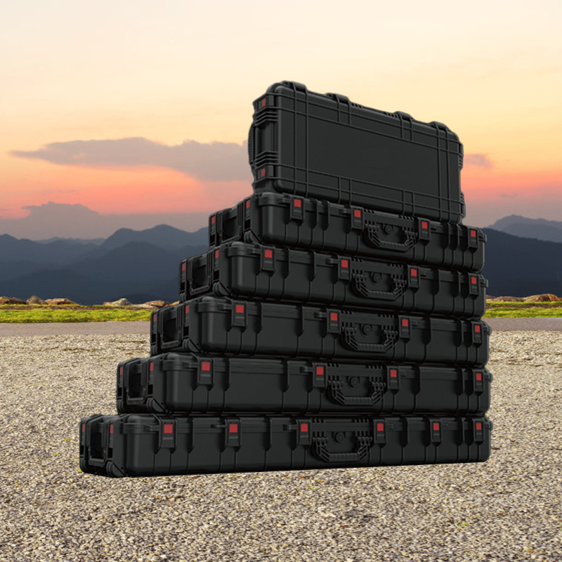 Wandebao serie JC caja a prueba de humedad a prueba de golpes caja de instrumentos caja de seguridad de plástico caja de protección equipo de fotografía Cámara