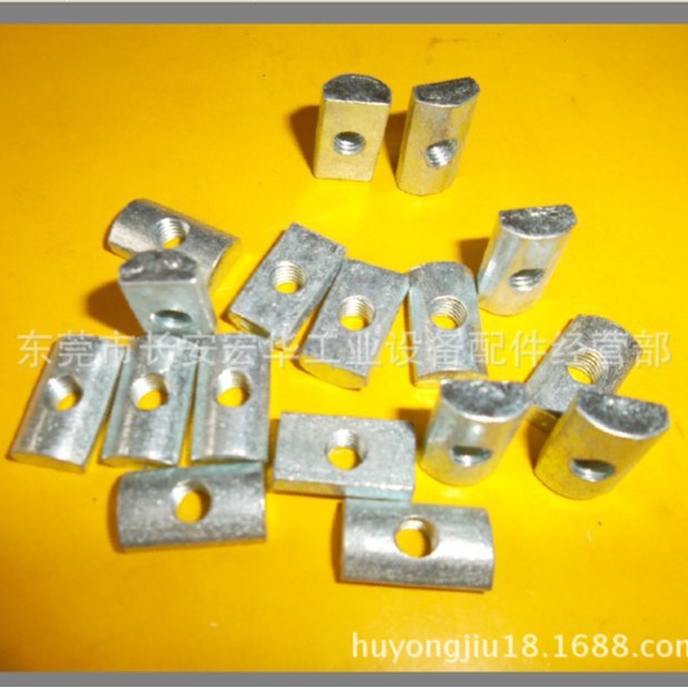 东莞宏华8折批发半圆螺母M6外投入M8快投螺母M5螺母M4螺母M6