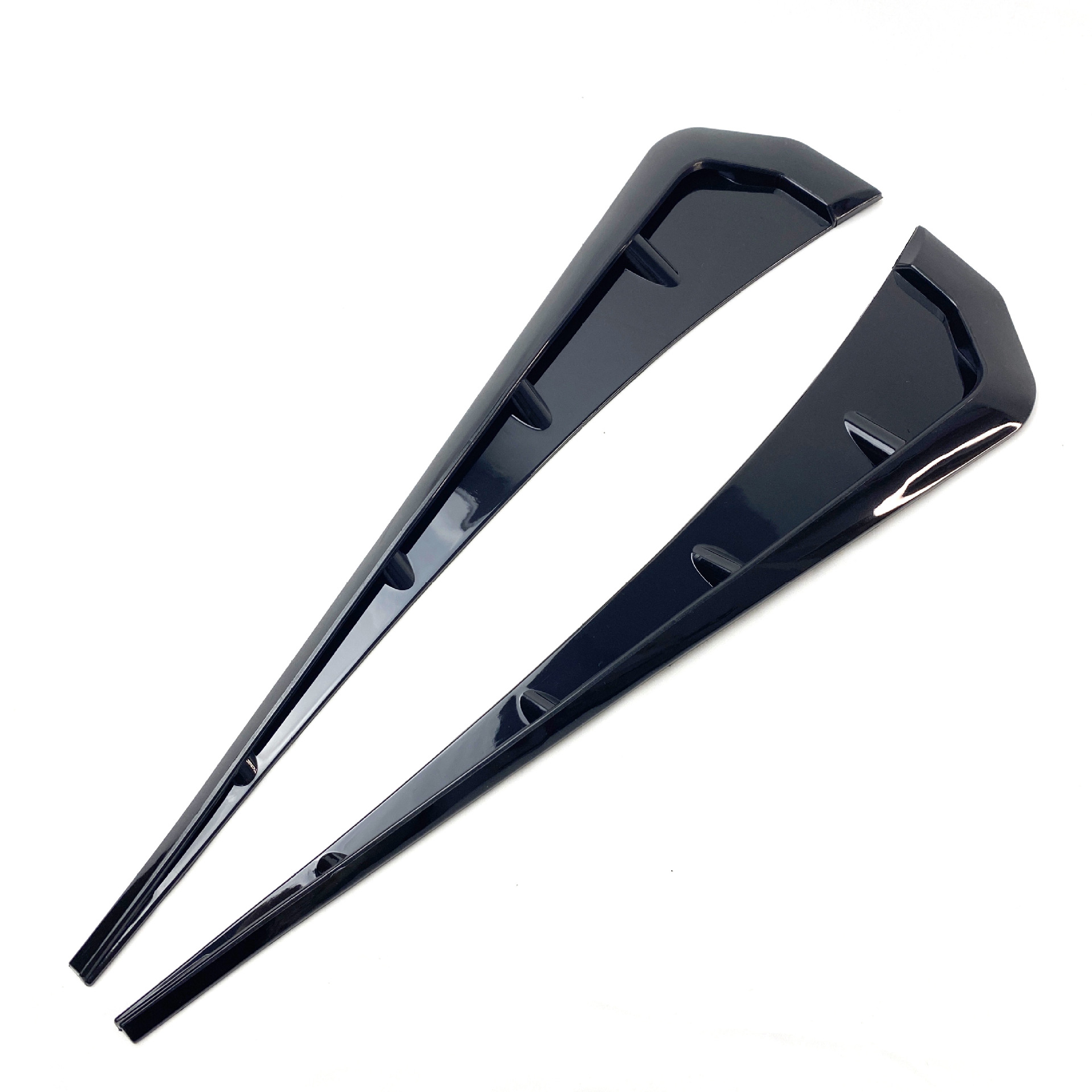 Car Simulation Shark Gill Fender Wing Modification Sticker Shark Fin Carbon Fiber Decorative Sticker Air Vent Sticker Factory