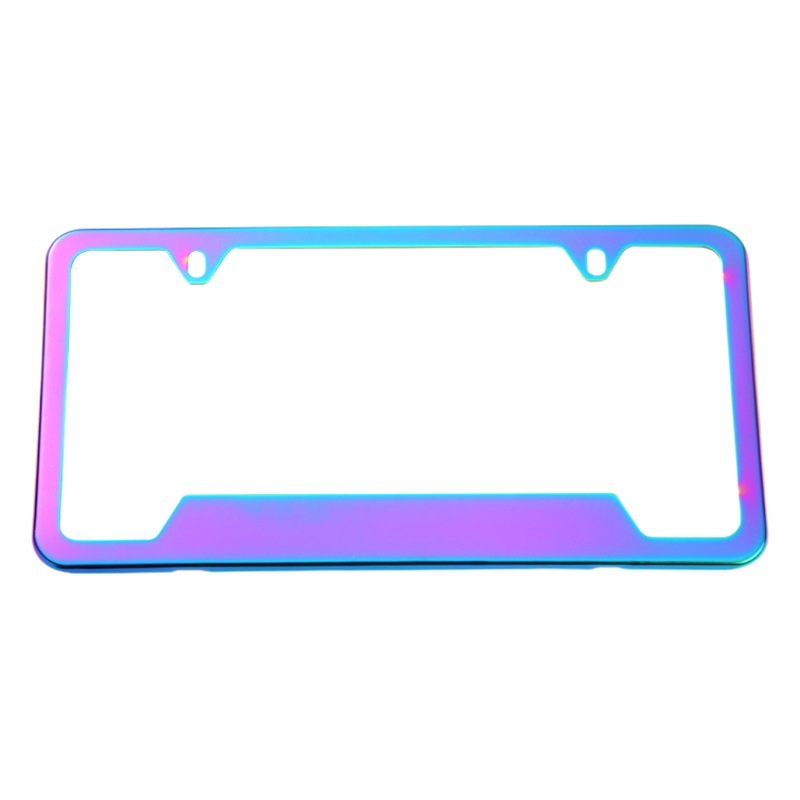 Marco Modificado de Matrícula Estándar Americano para Coche Acero Inoxidable para Placa de Matrícula de Coche image 1