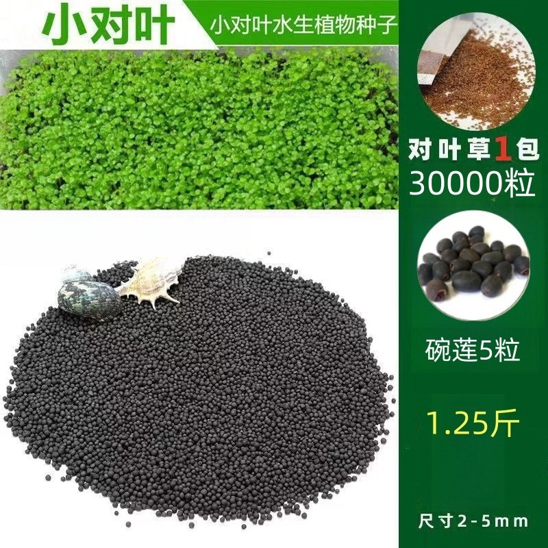 [핫세일] 워터그래스머드 0.63kg - 작은잎 30,000개 + 그릇연꽃 5개 무료