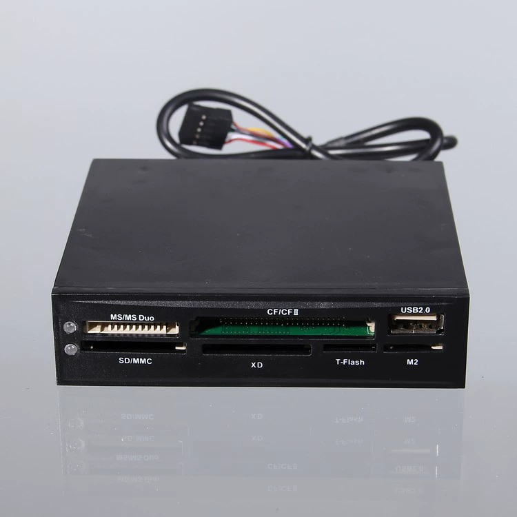 Оптовая Продажа с фабрики USB3.5 дюймовый встроенный корпус кард-ридер с CF TF USB-порт Многофункциональный кард-ридер